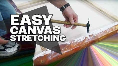 how to stretch canvas for painting how important is it to have a clean and flat surface when stretching canvas?