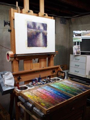 studio art definition: The canvas of creativity unfolds in the studio, a sanctuary for the soul and mind to express themselves through the medium of paint, ink, clay, or any other material that captures the essence of their inner world.